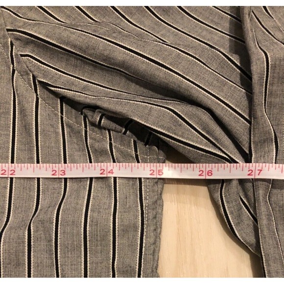 American Eagle Outfitter Premium Vintage Fit Men’s Gray Stripes Down XXL 2XLarge - Picture 9 of 14